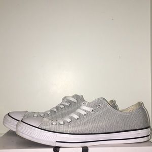 Silver Low-top Converse
